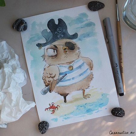 Акварельное