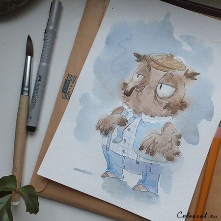 Акварельное. Предпоследняя неделя сентября.