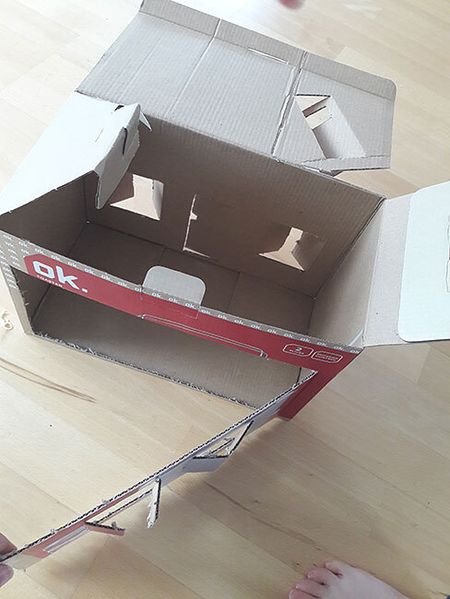 Домики для кукол своими руками