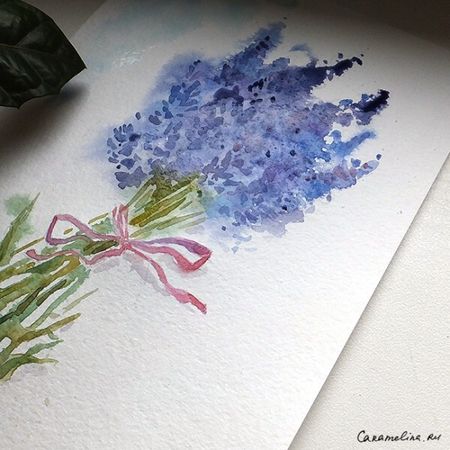 Акварель: 1 неделя октября