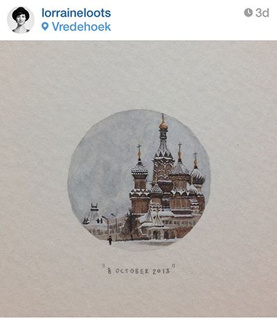 instagram — lorraineloots {365 Paintings for Ants}